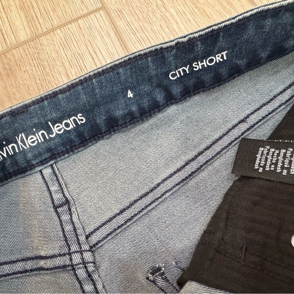 Calvin Klein Denim Bermuda Shorts - Picture 6 of 8